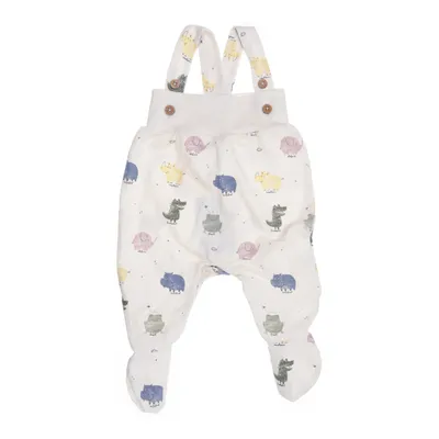 Dungarees (Beige, Multicolored) from Topomini