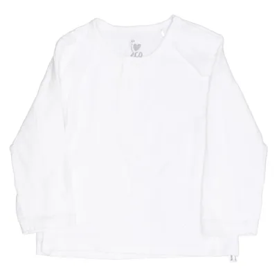 Long sleeve T-shirt (White) from ICA I Love Eco Elastane, Organic cotton