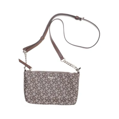 Shoulder-bag (Brown, Beige) from DKNY