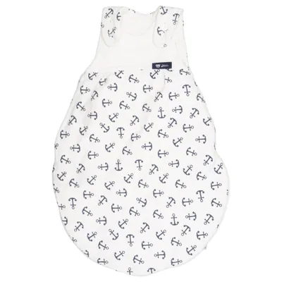 Babysovepose (Hvid, Blå) fra Alvi Bomuld, Polyester