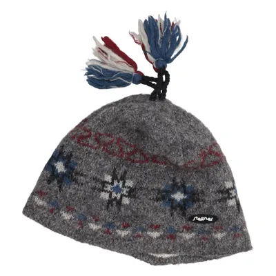 Bonnet à pompon (Gris, Multicolore) de Steffner Laine