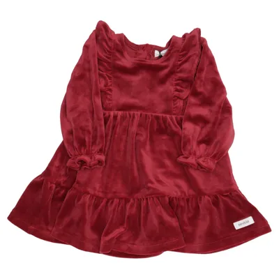 Kleid (Rot) von Newbie by KappAhl Elasthan, Polyester