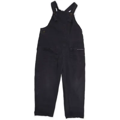 Hängselbyxor (Grå) från Minories Bomull, Elastan