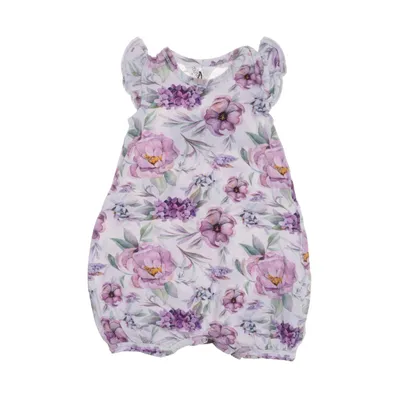 Rompers (White, Purple, Green) from Müsli Cotton, Elastane