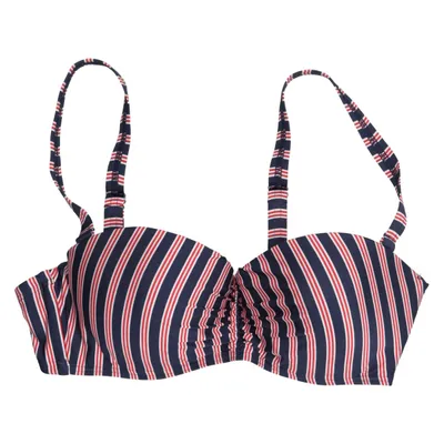 Bikini top (Blue, Red, White) from Ellos Elastane, Polyamide