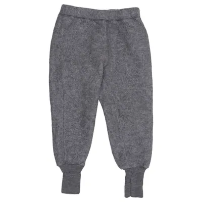 Pants (Gray) from Mikk-line Merino wool, Polyester