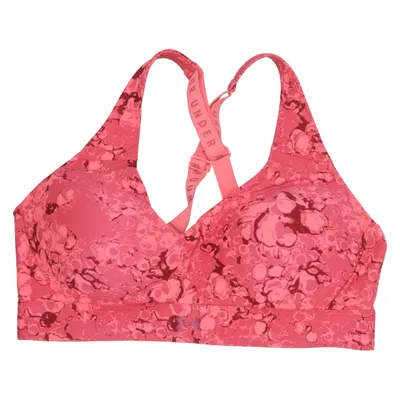 Sport-bh (Rood, Meerkleurig) van Under Armour Elastaan, Polyamide, Polyester
