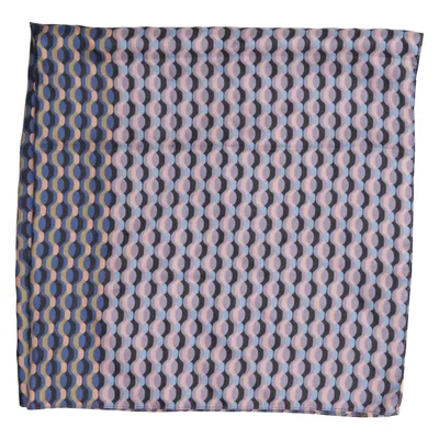 Halstuch (Blau, Braun, Mehrfarbig) von Épice Seide