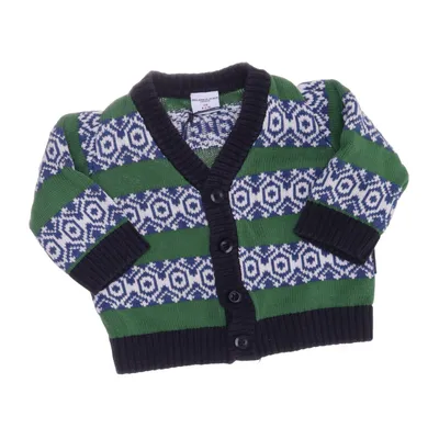 Kofta (Grön, Blå, Flerfärgad) från Polarn O. Pyret Bomull