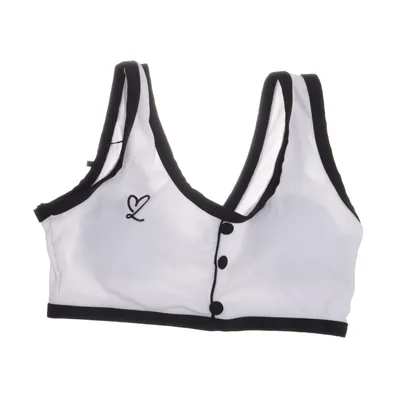 Bikini top (White, Black) from Zwei
