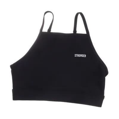 Sports bra (Black) from Stronger Elastane, Recycled polyester