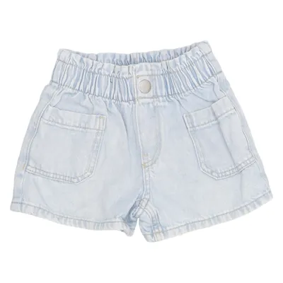 Short en jean (Bleu) de H&M Coton, Polyester