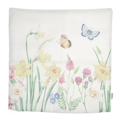 Cushion cover (Beige, Multicolored) from Bonhause Polyester