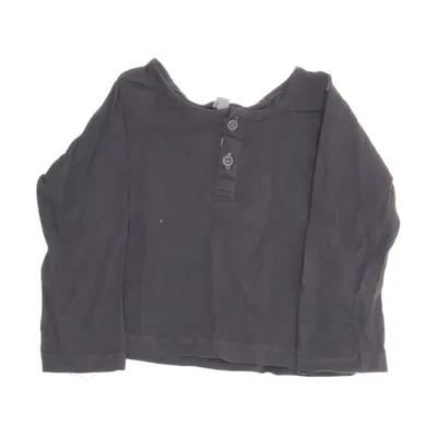 T-shirt manches longues (Gris) de Gray Label Coton biologique