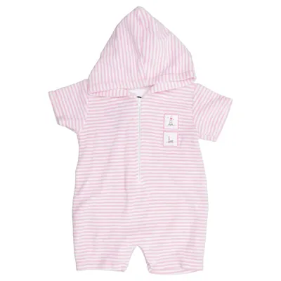 Rompers (Pink, White) from Kissy Kissy Cotton, Polyester