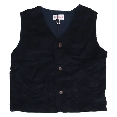 Suit vest (Blue) from ESPRIT Cotton