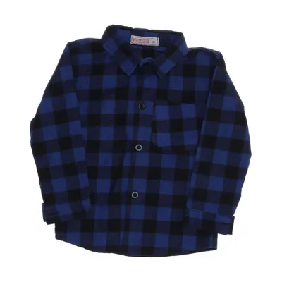 Flannel shirt (Blue, Black) from Jomake