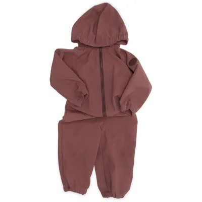 Mjukisdräkt (Brun) från Mini a Ture Polyuretan, Återvunnen polyester