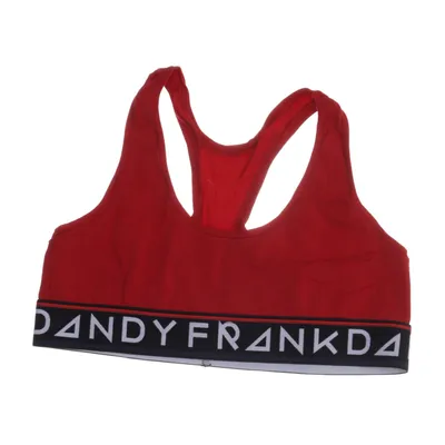 Brassière (Rouge) de Frank Dandy Bambou, Coton, Élasthane