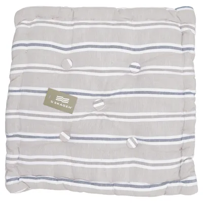 Coussin de siège (Beige, Bleu, Blanc) de Skagen Coton