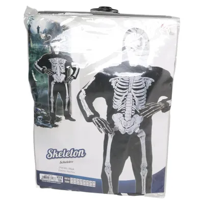 Maskeradkläder (Skeleton) från Widmann