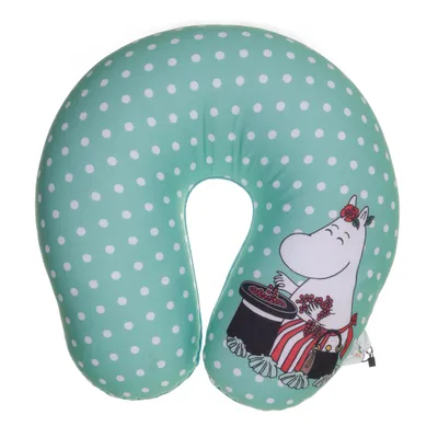 Nackkudde (Grön, Vit) från Moomin