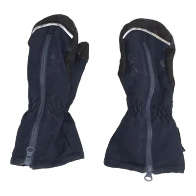 Mittens (Blue, Black) from Polarn O. Pyret Polyamide, Polyester