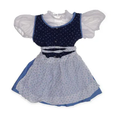 Dirndl (Blå, Vit, Flerfärgad)