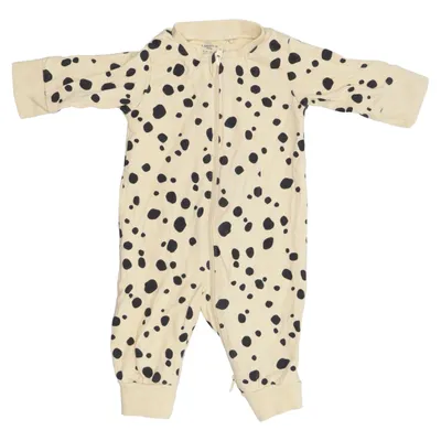 Strampler (Beige, Schwarz) von Lindex Baby Baumwolle
