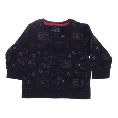 Sweatshirt (Black, Multicolored) from Minnie Minors