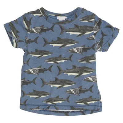 T-shirt (Bleu) de Katie Scott x H&M Coton
