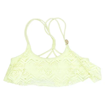 Haut de bikini (Jaune) de H&M Élasthane, Polyester