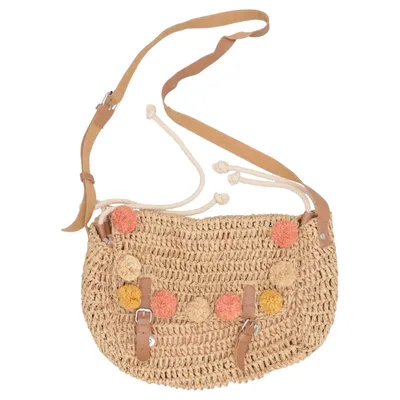 Schoudertas (Beige, Meerkleurig) van Zara Girls Polyester