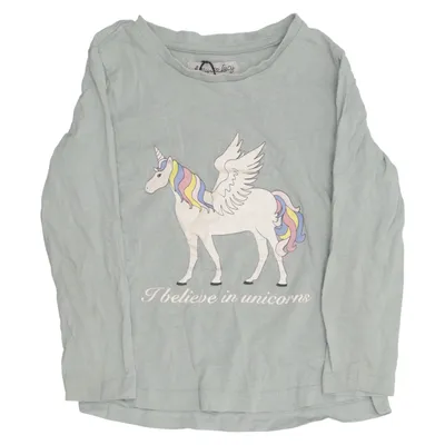 T-shirt à manches longues (Vert) de Amy & Lucy Coton