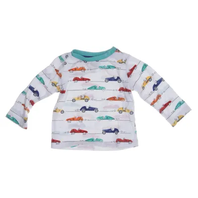 T-shirt à manches longues (Blanc, Multicolore) de Baby Club Coton