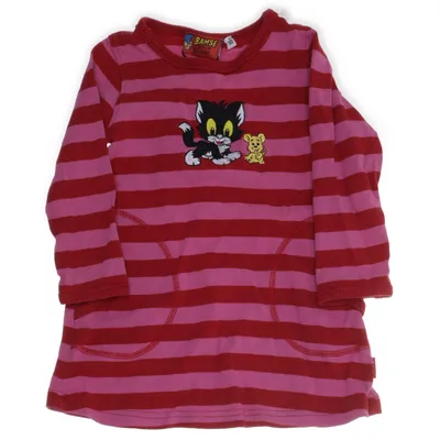 Klänning (Röd, Rosa) från Bamse by Lindex Bomull