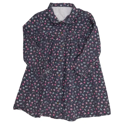 Jurk (Blauw, Meerkleurig) van Nutmeg Gerecycled polyester