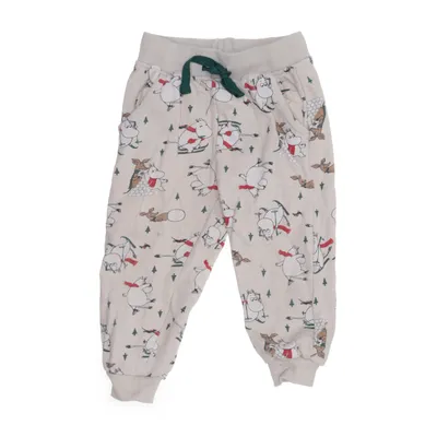 Joggingbroek (Wit, Groen, Rood) van Moomin Katoen