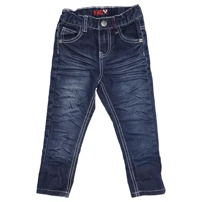 Jeans (Blue) from Knox Cotton, Polyester