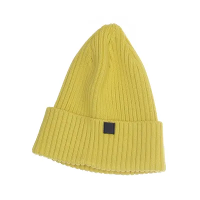 Beaniemössa (Gul) från Nyden Bomull, Elastan, Polyester