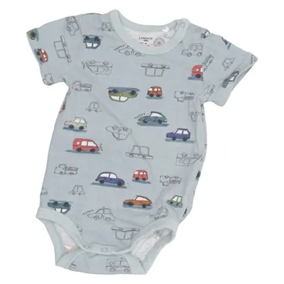 Body (Bleu, Multicolore) de Lindex Baby Coton, Élasthane