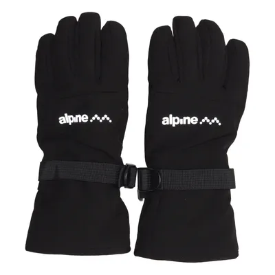 Gants (Noir) de Alpine Polyester, Polyuréthane