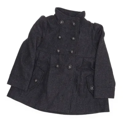 Pea coat (Gray) from Design by kappAhl Acrylic, Nylon, Polyester, Wool, Viscose