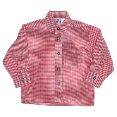 Skjorta (Röd, Vit) från Usar Drachten Bomull