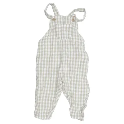 Sparkedragt (Grøn, Hvid) fra Lindex Baby Bomuld