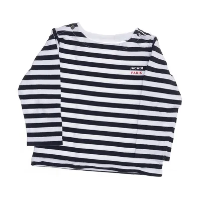Langærmet t-shirt (Hvid, Blå) fra Jacadi Paris