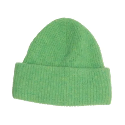 Beanie (Groen) van Arket Alpacawol, Polyester, Elastaan, Wol