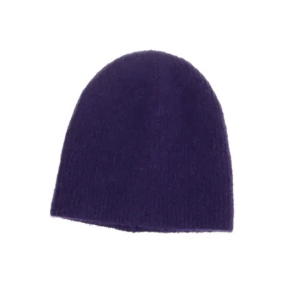 Beanie (Lila) van Lindex Elastaan, Mohair, Polyamide, Wol