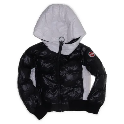 Dunjacka (Svart, Vit) från Colmar Akryl, Dun, Elastan, Fjädrar, Nylon, Ull