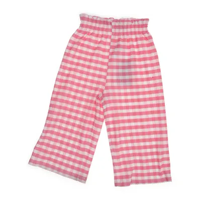 Broek (Wit, Roze) van Zara Elastaan, Polyester